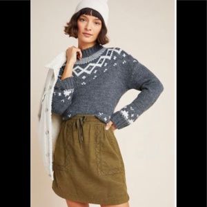 Pilcro Lea Utility Mini Skirt Anthropologie